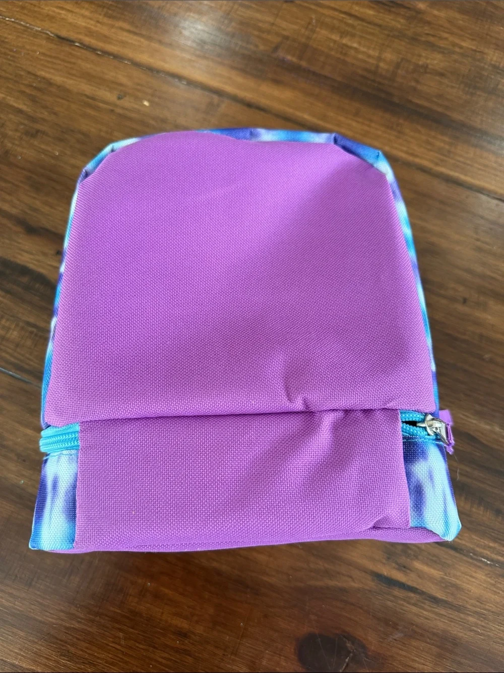 Lilo and Stitch Kids Lunch Bag in Tie Dye Blue and Purple